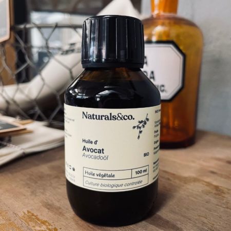 Huile d'Avocat BIO 100ml - Ingrédient cosmétique maison - Phase huileuse - Naturals&co