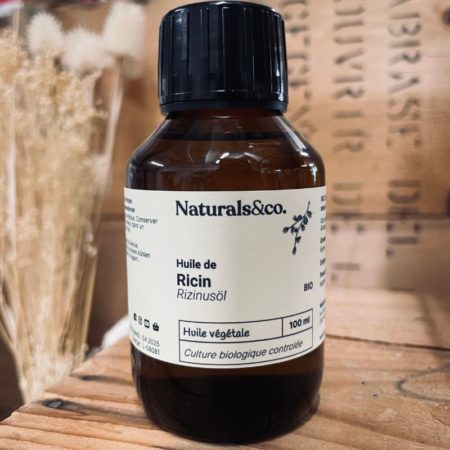 Huile de Ricin BIO 100ml - Ingrédient cosmétique maison - Phase huileuse - Naturals&co