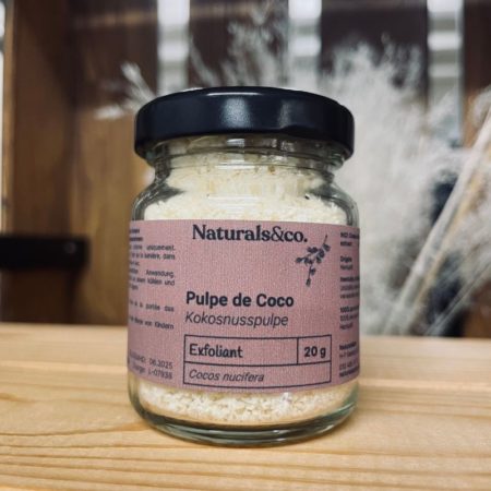 Pulpe de Coco - Exfoliant - Ingrédient cosmétique maison - Naturals&co