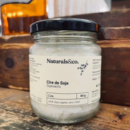 Cire de Soja 80g - Ingrédient cosmétique maison - Naturals&co