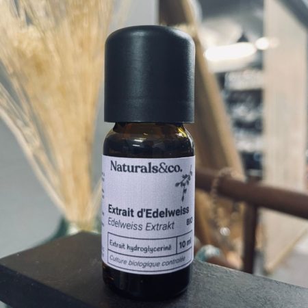 Extrait hydroglyceriné d’Edelweiss 10 ml - - Ingrédient cosmétique maison - Naturals&co