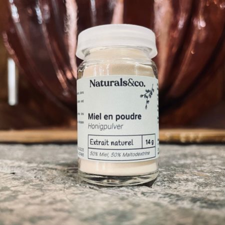 Miel en poudre - Ingrédient cosmétique maison - Principe actif - Naturals&co