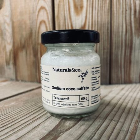 Sodium coco sulfate pâte (SCS) 50g - Ingrédient cosmétique maison - Tensioactif - Naturals&co