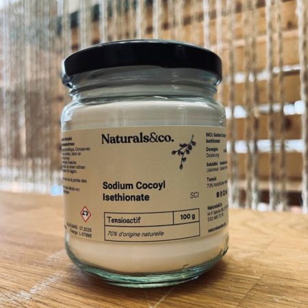 Sodium cocoyl isethionate (SCI) 100g - Ingrédient cosmétique maison - Tensioactif - Naturals&co
