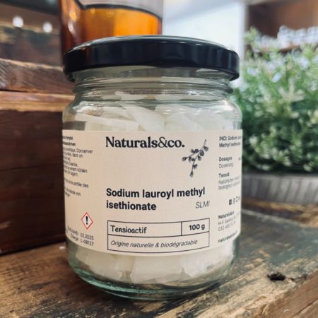 Sodium lauroyl methyl isethionate (SLMI) 100g - Ingrédient cosmétique maison - Tensioactif - Naturals&co