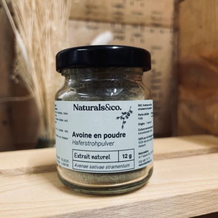 Avoine en poudre - Ingrédient cosmétique maison - Principe actif - Naturals&co