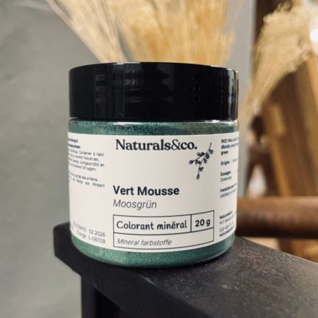 Colorant minéral vert mousse - Ingrédient cosmétique maison - Naturals&co