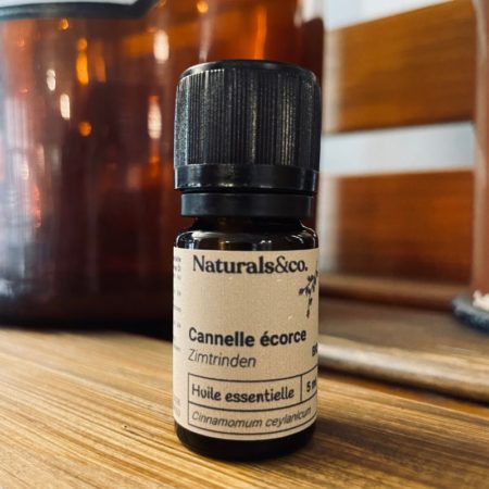 Huile essentielle de Cannelle écorce BIO 5 ml - Ingrédient cosmétique maison - Parfum -Principe actif - Naturals&co