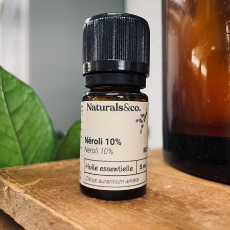 Huile essentielle de Néroli 10% BIO - 5 ml - Ingrédient cosmétique maison - Parfum - Principe actif - Naturals&co