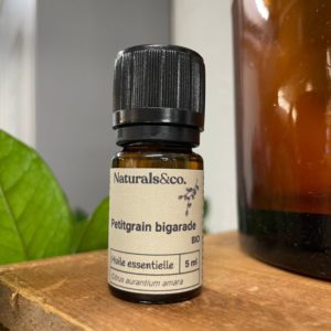 Huile essentielle de Petitgrain bigarade BIO - 5 ml - Ingrédient cosmétique maison - Parfum - Principe actif - Naturals&co
