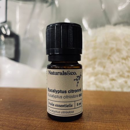Huile essentielle d’Eucalyptus citronné BIO 5 ml - Ingrédient cosmétique maison - Parfum -Principe actif - Naturals&co