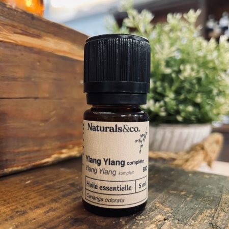 Huile essentielle d’Ylang Ylang complète BIO 5 ml - Ingrédient cosmétique maison - Parfum -Principe actif - Naturals&co