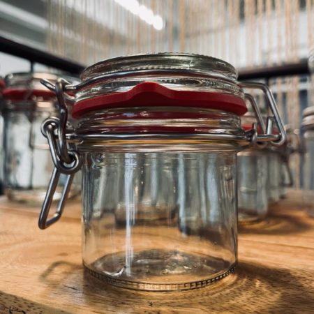 Jar en verre à fermeture mécanique 125 ml - Naturals&co