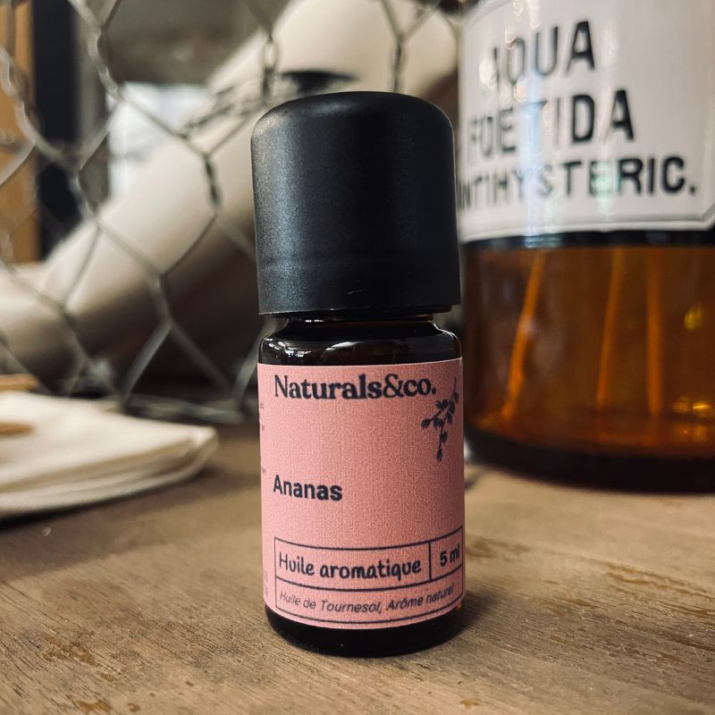 Arôme Ananas 5 ml - Ingrédient cosmétique maison - Parfum - Naturals&co