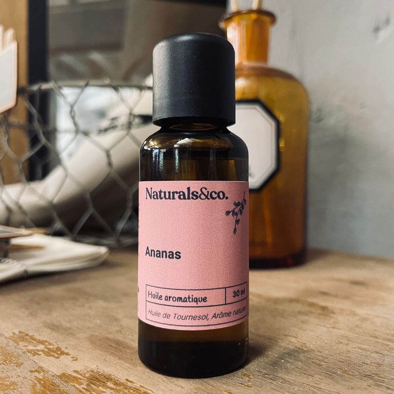 Arôme Ananas 30 ml - Ingrédient cosmétique maison - Parfum - Naturals&co