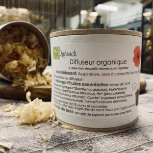 Diffuseur organique assainissant - Quésack - Aromathérapie