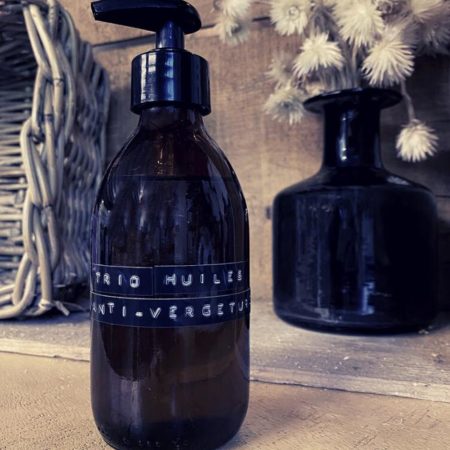 Trio d'huiles anti-vergetures - Cosmétique maison