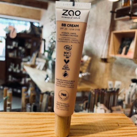 BB Cream BIO - SPF 20 760 - ZAO Make-Up - Maquillage naturel - Beauté au naturel