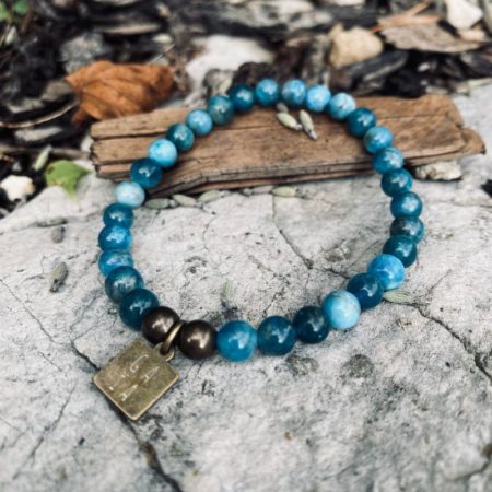 Bracelet Apatite - Gaïa - Lithothérapie