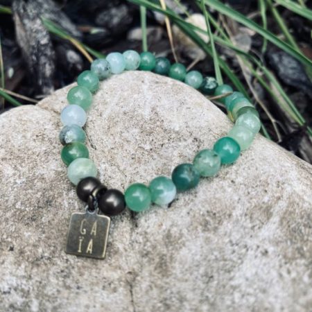 Bracelet Chrysoprase - Gaïa - Lithothérapie