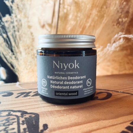 Déodorant crème anti-transpirant 2 en 1 - Oriental wood - Niyok - Cosmétique naturelle
