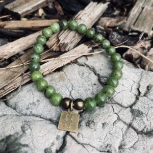 Bracelet Jade - Gaïa - Lithothérapie
