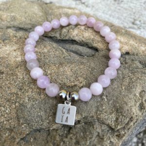 Bracelet Kunzite - Gaïa - Lithothérapie