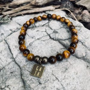 Bracelet Oeil de Tigre - Gaïa - Lithothérapie