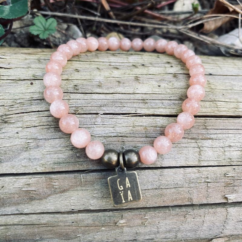 Bracelet Pierre de Soleil - Gaïa - Lithothérapie