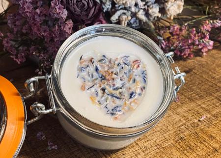 Recette Bougie Coeur fleuri - DIY - Naturals&co