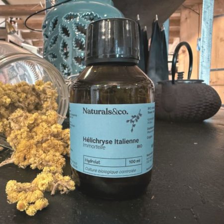 Hydrolat d’Hélichryse italienne (Immortelle) BIO- Hydrolathérapie - Ingrédient cosmétique maison - Phase aqueuse