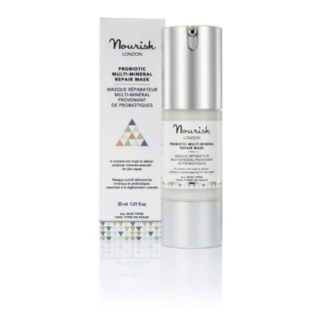 Masque réparateur Multi-minéral Probiotiques - Nourish London - Cosmétique naturelle - Naturals&co