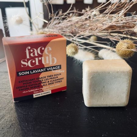 Soin lavant visage exfoliant - Face Scrub -Lamazuna - Cosmétique naturelle - Naturals&co
