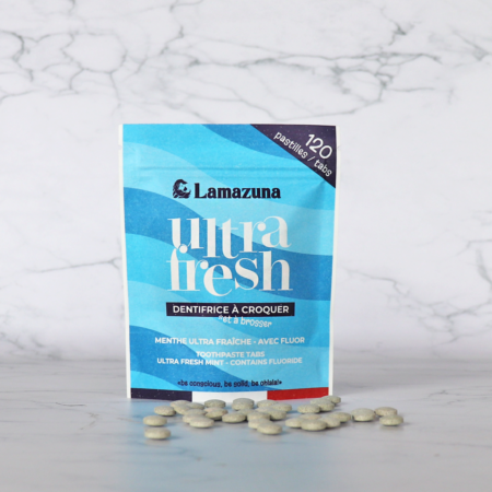 Dentifrice à croquer - Ultra Fresh - Lamazuna - Cosmétique Naturelle - Naturals&co